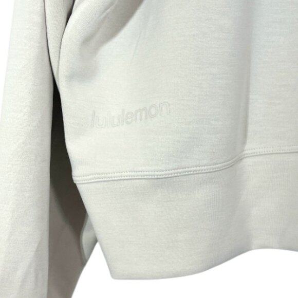 Lululemon Perfectly Oversized Softstreme Crew Top Size 10 Pre-Loved - Picture 5 of 6
